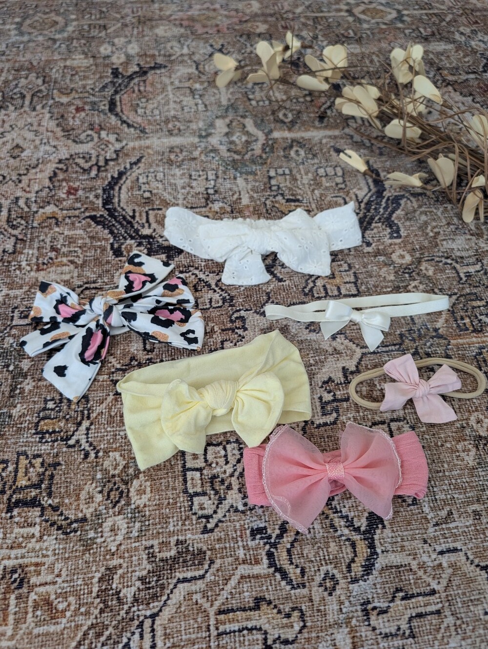 Baby girl Spring / Summer headband bundle